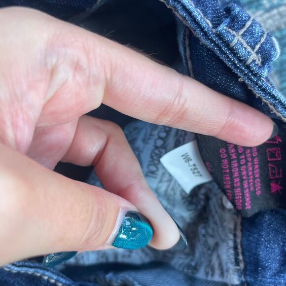 Rock & Roll Denim Rival Low Rise Bootcut Jeans - Size 27 - Picture 7 of 13